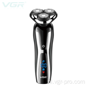 VGR V-309 WADABLE WATERDE HUIDIGE ELEKTRISCHE MEN SHAVER